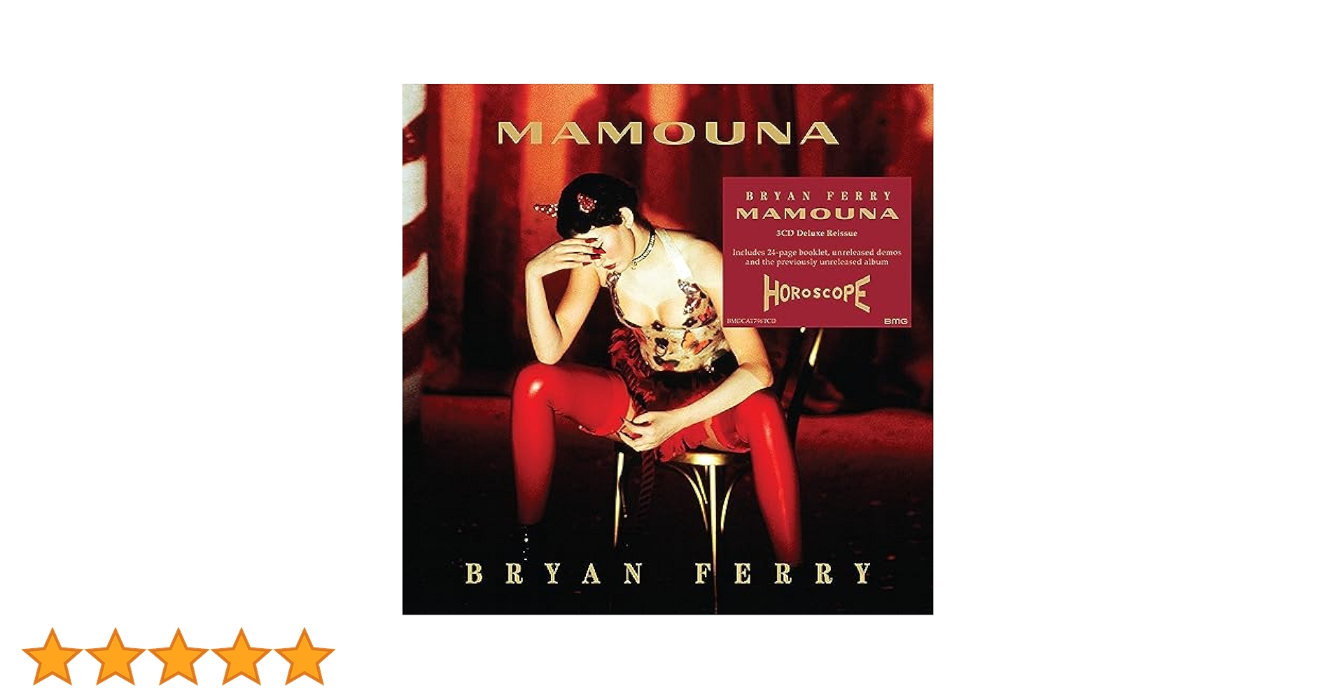 洋楽 Bryan Ferry Mamouna 3CD Deluxe Reissue Ferry, Bryan - Mamouna - Amazon.com Music
